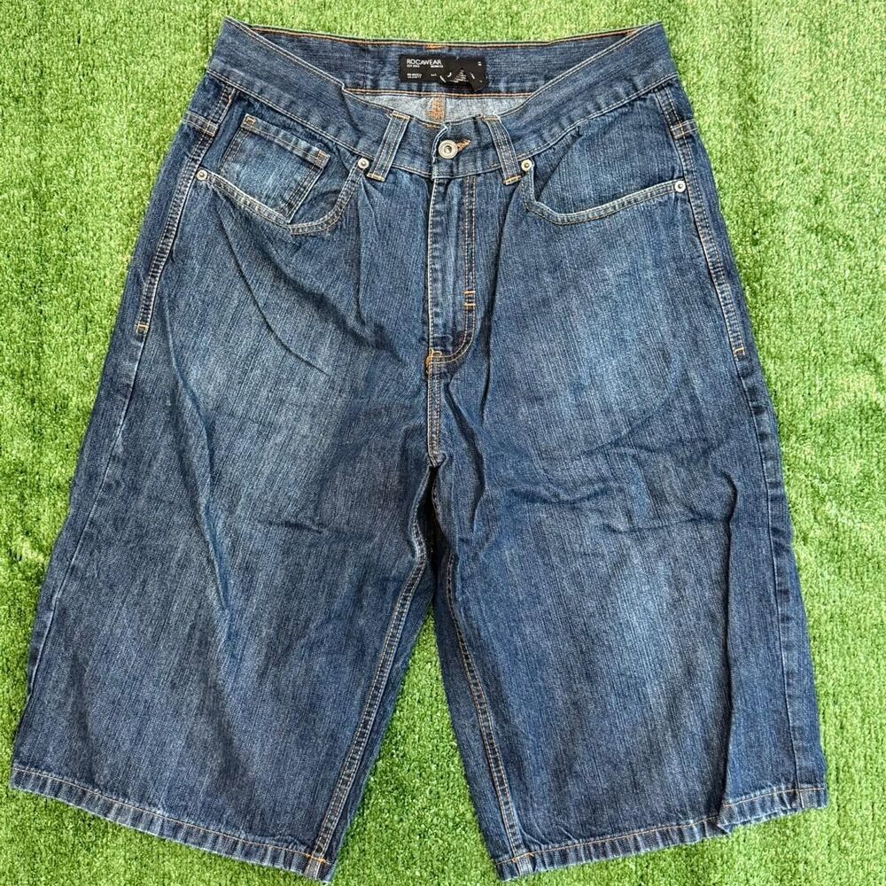Rocawear Men's Blue and Navy Shorts